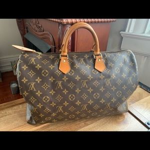 Louis Vuitton Brown Monogram Tote